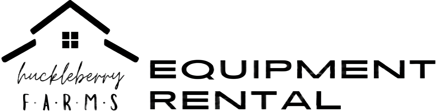 Huckleberry Farms Equipment Rental